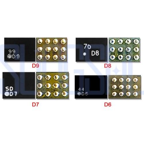 5pcs/lot 100% Original D6 D8 D7 D9 BGA-12 Lamp control IC