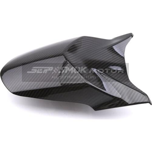 SMOK Motorcycle Accessories Real Carbon Fiber Front Wheel Fender Mudguard Mud Guard For YAMAHA XMAX 300 XMAX300 2017 2018