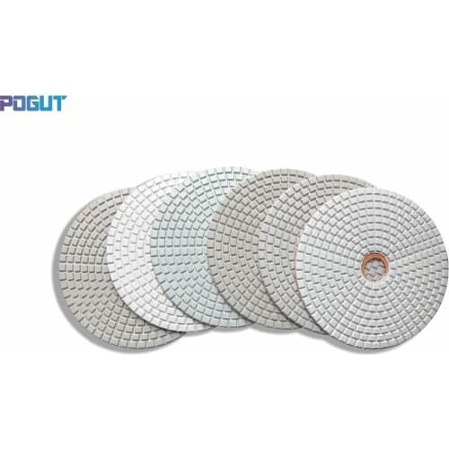 Diamond polishing pads disc sander pad 200mm, 8'' wet polishing pad granite stone marble tile concrete polishing