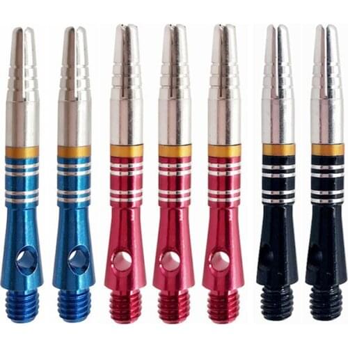 3 Colors 40mm Dart bar 360 ° Rotating Aluminum Shaft 3/6/12 pcs optional for Indoor Game Dart Accessory