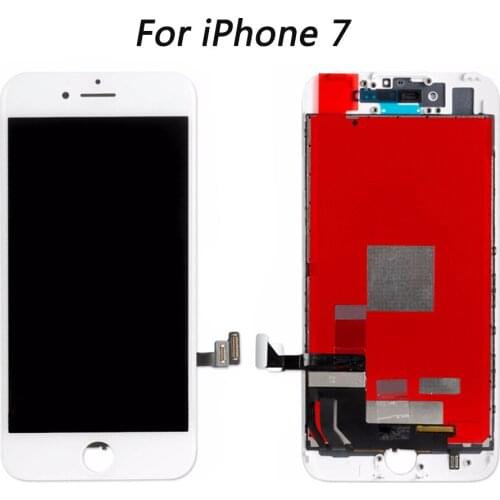 10 pcs AAA Display for iPhone 7 LCD iPhone 7 Complete with Frame Touchscreen Black White