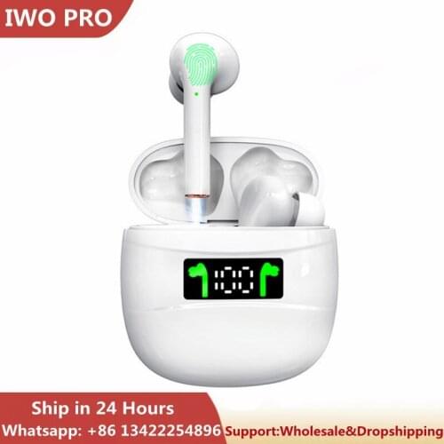 IWO PRO J3 Pro Tws 2021 wireless bluetooth headset sports touch headset bluetooth 5.2 headset with microphone for Xiaomi iPhone