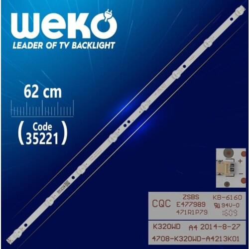 K320WD A4 - 4708-K320WD-A4213K01 K320WD15A048 J-84-R3B-32 RL - 62 CM 8 LED- (WK-459)