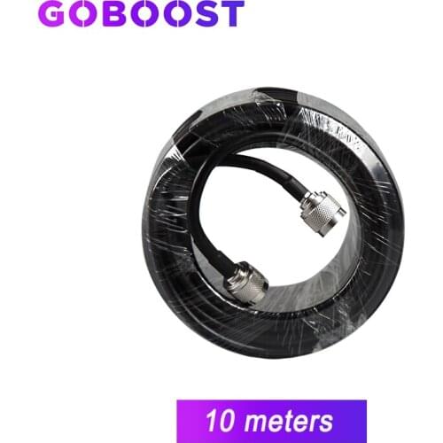 10 Meters 5D Coaxial Cable For Communication Signal Amplifier 4G 3G 2G N Male To N Male Connector Network Cellphone Booster