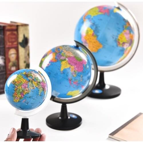 Small globe students use geography teaching ornaments childrens learning aids creative stationery gifts wholesale