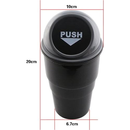 My Good Car ABS Car Garbage Can Trash Bucket for Ford Focus 2 3 4 Kuga Escape Fiesta Ecosport Mondeo Everest Explorer Range