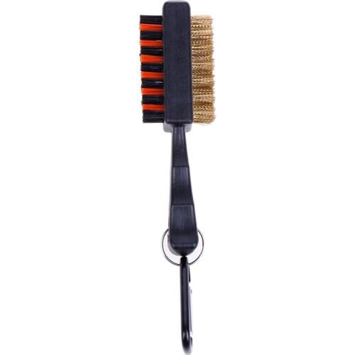 HOT!Golf Club Brush Groove Cleaner Kit Golf Groove Cleaning Brush 2 Sided Golf Putter Wedge Ball Cleaning Tool Gof Accessories