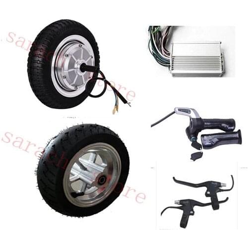 9" 500W 36V single shaft electric scooter motor kit ,electric motor skateboard ,electric scooter conversion kit