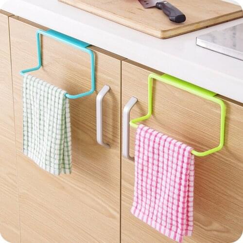 Kitchen Gadgets Organizer Gadgets Towel Rack Hanging Holder Cabinet Cupboard Holder Towel Storage Holders Kitchen Accessories