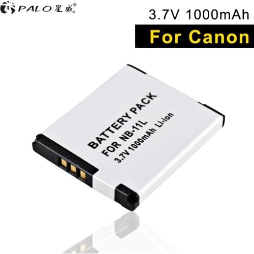 PALO NB-11L 1 pcs li-ion camera battery for Canon SX430 IXUS265 260 185 180 175 125 132 140 135 IXUS240 245HZ A2300 2400 2500 1S