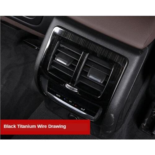 Fit For BMW Brilliance new X3 rear air outlet air conditioning panel frame for X3 interior decoration X4 accessories