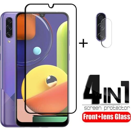 Full Cover Glass For Samsung Galaxy A50S Glass For Samsung A50S Tempered Glass HD Film For Samsung A30 A50 A30S A50S Lens Glass