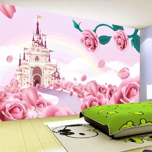 Custom mural 3D snow white kindergarten playground background wallpaper living room children girl room bedroom wallpaper