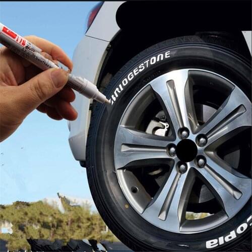1 pcs Car Paint Pen Waterproof for Lada granta vesta Skoda rapid fabia Mazda 3 Ford Focus 2 Accessories