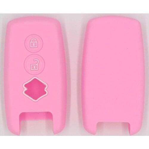 Silicone key fob cover case shell set skin protect holder for SUZUKI Swift Sport SX4 SCORSS grand vitara 2 button keyless remote