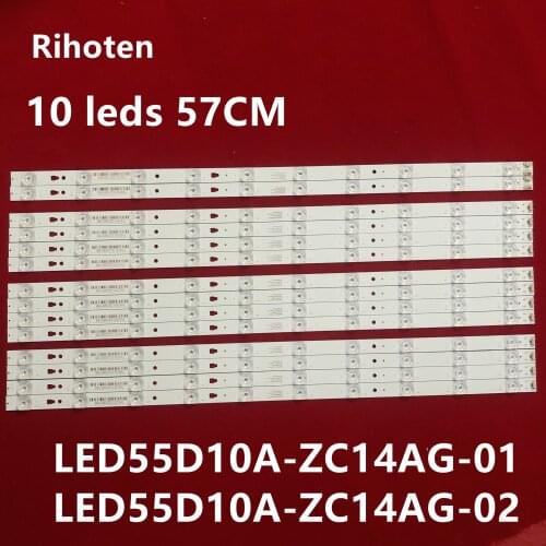 LED strip for Haier 55'' TV LED55D10A-ZC14AG-01 LED55D10B-ZC14AG-01 JVC LT-55UE76 LS55AL88U71 A55U S55U LS55H510X H55V6000
