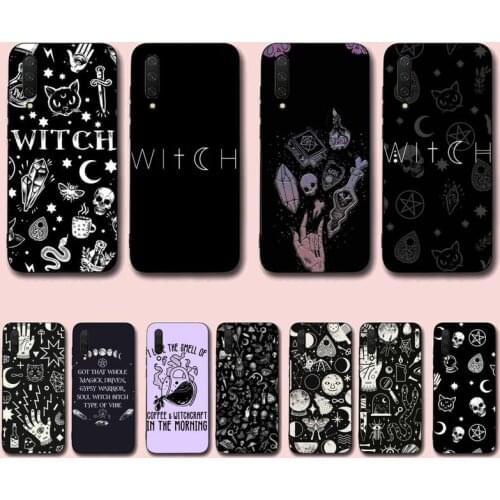 TOPLBPCS MAGIC Witchcraft Witch Witchy Phone Case for Xiaomi mi 5 6 8 9 10 lite pro SE Mix 2s 3 F1 Max2 3