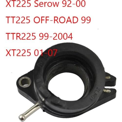 Motorcycle Part Carburetor Intake Manifold For Yamaha XT225 Serow 1992-2000 TT225 OFF-ROAD 1999 TTR225 99-2004 XT225 2001-2007