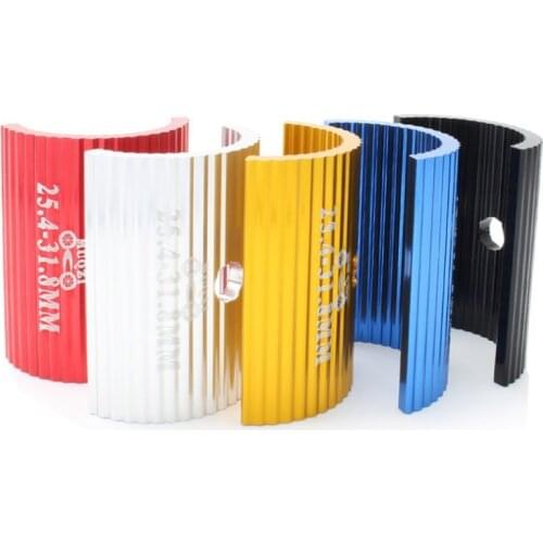 1pair drag Handlebar Riser Clamp Conversion Shims Reducer Shells Spacer Bicycle Handlebar Conversion Sheet 25.4-31.8mm/31.8-35mm