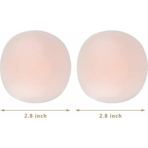 1 Pair Silicone Invisible Bra Self Adhesive Nipple Cover Push Up Breast Stickers Breast Pad Boob Lift Breast Fashion Tape