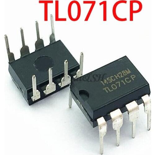 10PCS TL071CP DIP8 TL071 DIP-8 071CP DIP TL071C Operational Amplifier New Original