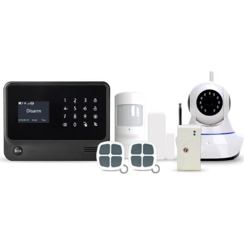 2019 New Golden Security G90B PLUS 3G GSM WIFI Alarm System Support English Spanish Dutch French languages WIFI Alarm