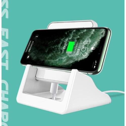 Fast 15W Wireless Charger For OPPO Ace2 QI Quick Charger Wireless Induction Charger Stand For OPPO A92s A91 A72 A52 A31 A12e