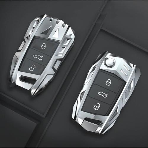 Car Key Case Cover For Volkswagen VW Polo Magotan Tiguan Passat B6 B8 Jetta MK5 Octavia Seat Golf 5 7 GTI MK7 Skoda Leon Touran
