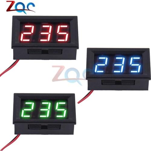 AC 70 -500V 0.56" mini LED Display Digital Voltmeter Voltage Meter Volt Instrument Tester Monitor for Car Smart Home 110V 220V