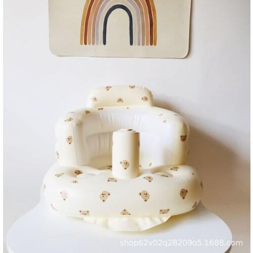 Childrens Learning Chair Inflatable Sofa Baby Seat Practice Sitting Good Baby Sitting Standing Bath Inflatable Bath Stool