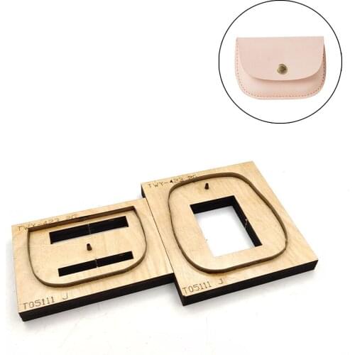 SMVAUON Wooden Die Cutting Mold Diy New Wooden Die Cutting Diy Handbag Leather Tools Suitable For Die Cutting Machine