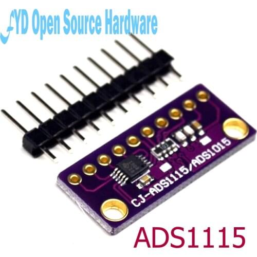 I2C ADS1115 16 Bit ADC 4 channel Module for with Programmable Gain Amplifier 2.0V to 5.5V