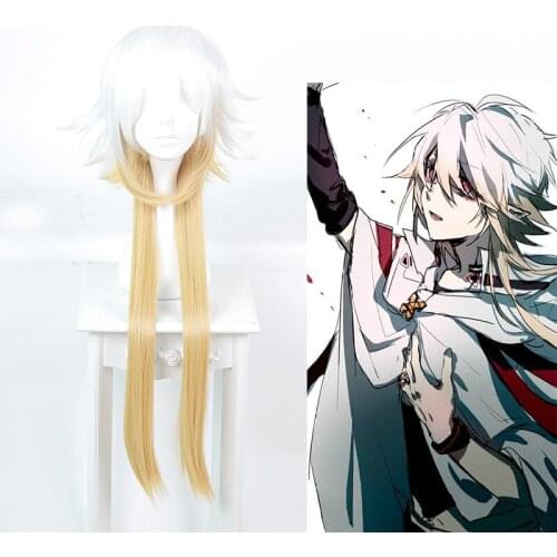 Aotu World Cosplay Oracle King Cosplay Wigs Gradient Color Hair Heat Resistant Synthetic Anime Cosplay Wig Halloween Party Wigs