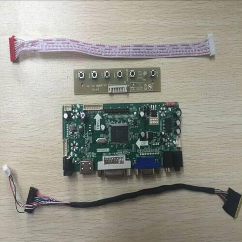 Latumab kit for N133B6-L01 HDMI + DVI + VGA LCD LED LVDS Controller Board Driver Free shipping