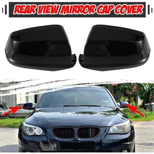 Side Wing Mirror Cover, for BMW 5 6 7 Series E60 F10 F11 E63 E64 F12 F13 F01 F02 525I 530I 740LI Rearview Mirror Caps
