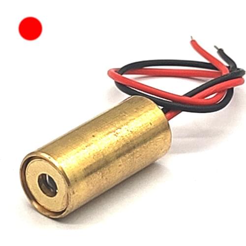 Laser head 650nm 9mm 3V 50mW Laser Cross Diode Module Red Copper Head