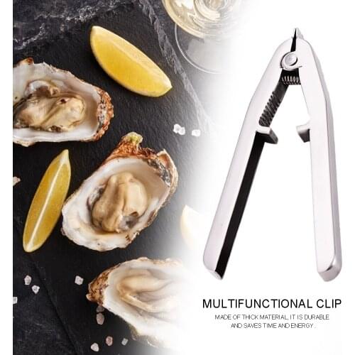Anti-slip Seafood Clam Opener Clip Clam Opening Device Multi-functional Cooking Machines for Household Kitchen Ornaments