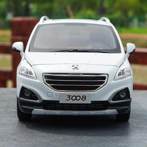 Original Factory Authentic 1:18 3008 Peugeot Suv Diecast Car Model with Small Gift