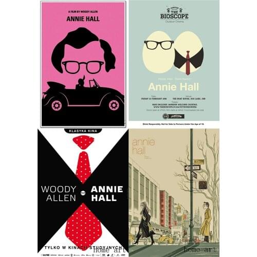 Annie hall Poster Clear Image Wall Stickers Home Decoration High Quality Prints White Coated Paper home art Brand