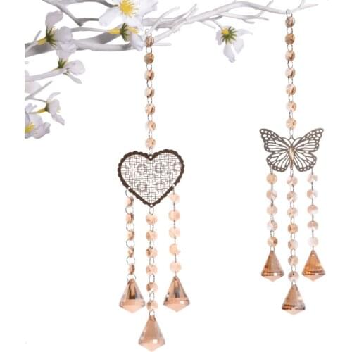 Production Of Crystal Wind Chimes Refraction Of The Beautiful Sunlight Light Ball Pendant Ornament High-quality Home Decoretion