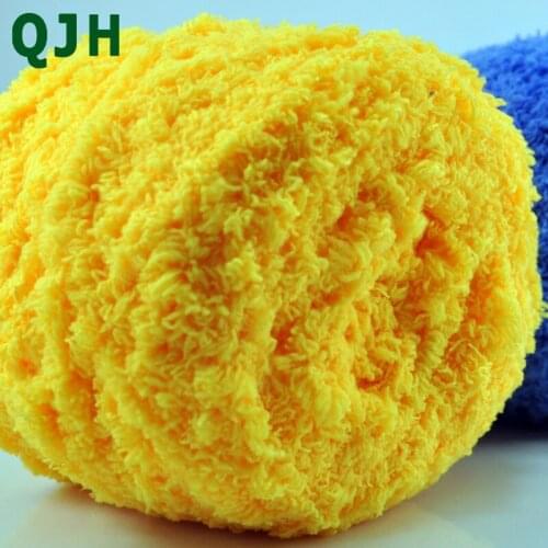 Hot sale 5balls/500g Breathable Soft Coral Velvet Yarn knitting scarf hat sweater yarns warm in winter best gift for baby