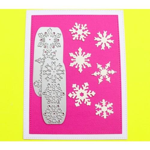 Cutting Dies Snowflakes Scrapbook Cardmaking DIY Paper Craft Surprise Creation Metal Stencil