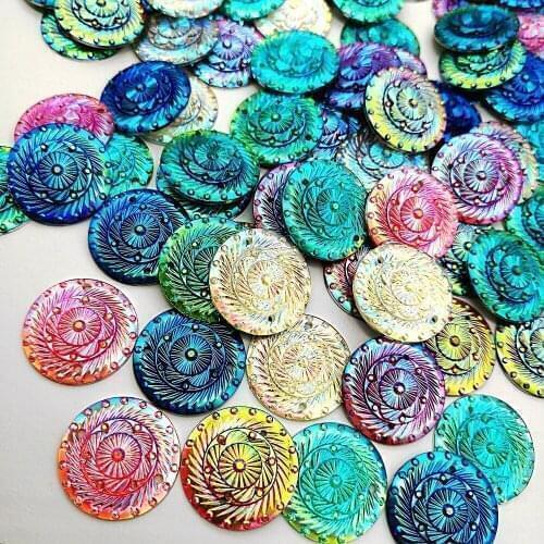 Resin 20mm Round Flatback Sew on Diy Clothing Stones Crystals Strass Rhinestones Sewing For Apparel Wedding Dress Accessories