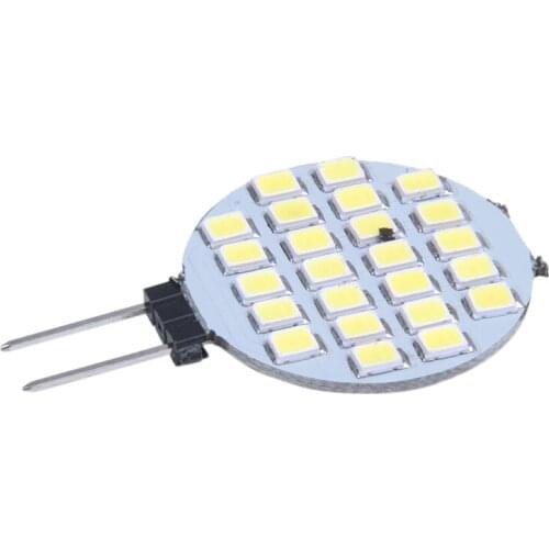 G4 1210 SMD 24 LED Light Bulb Lamp Bulb White SPOT 6000-6500K DC 12V