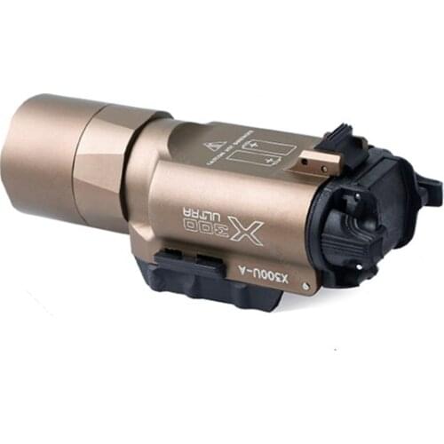 500 Lumens High Output Tactical X300 Ultra Pistol Gun Light X300U Weapon Light Lanterna Flashlight