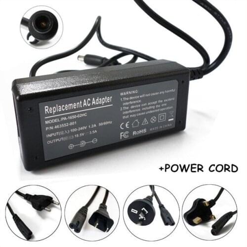18.5V Laptop Charger AC Adapter Carregador de Notebook Universal For Netbook HP EliteBook 2530p 2730p 6930p 8730w 8530p 8530w