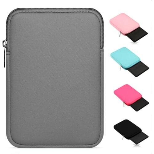 Universal Soft Tablet Liner Sleeve Pouch Bag for Kindle Case for iPad mini 1/2/3/4 Air 1/2 Pro 9.7 Cover For New iPad 2017/2018