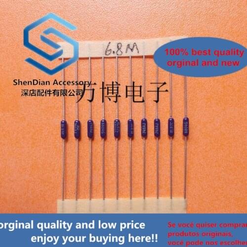 10pcs only orginal new can DALE fever resistance Dani resistance 1/4W 0.25W 6.8M