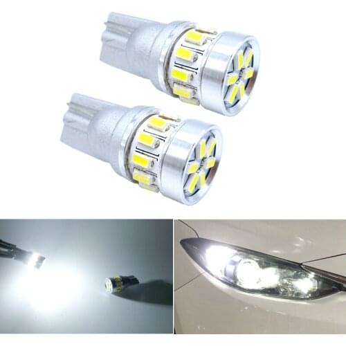 2x T10 Led Car Light 3014 Smd w5w 194 Led For Audi A1 A3 8l 8p 8v A4 B6 B7 B8 B9 A5 A6 4f C5 C6 C7 A7 Q3 Q5 Q7 Tt Mk1