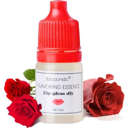 5ML Natural Rose Chocolate Essence for Handmade Cosmetic Lip Gloss Lipgloss DIY Food Grade Fragrance Flavoring Essential Essence